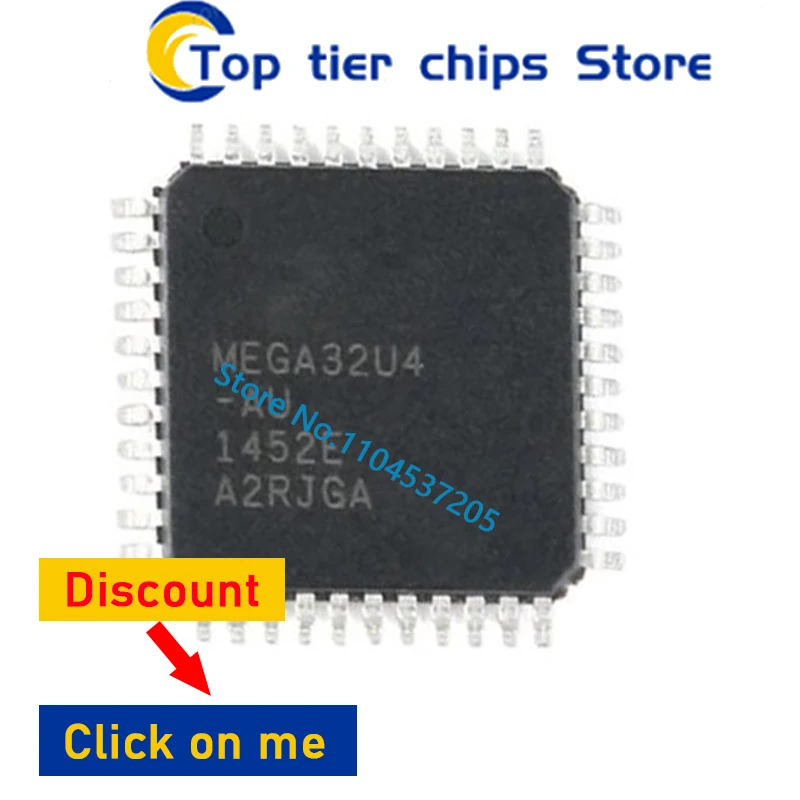5 ピース/ロット ATMEGA32U4-AU ATMEGA32 QFP44 ATMEGA16A-AU ATMEGA16A ATMEGA8515-16AU ATMEGA8515 新オリジナル在庫あり