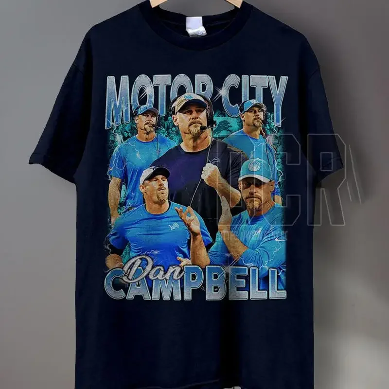 Vintage 90S Style Motorcity Dan T Shirt Campbell Ove