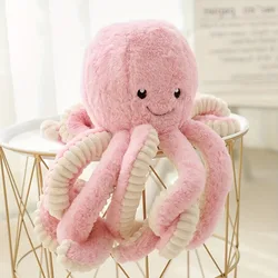 Big Octopus Plush Toy Octopus Doll Pillow Gift Octopus Squid Doll Rag Doll Living Room Decoration Desk Decoration