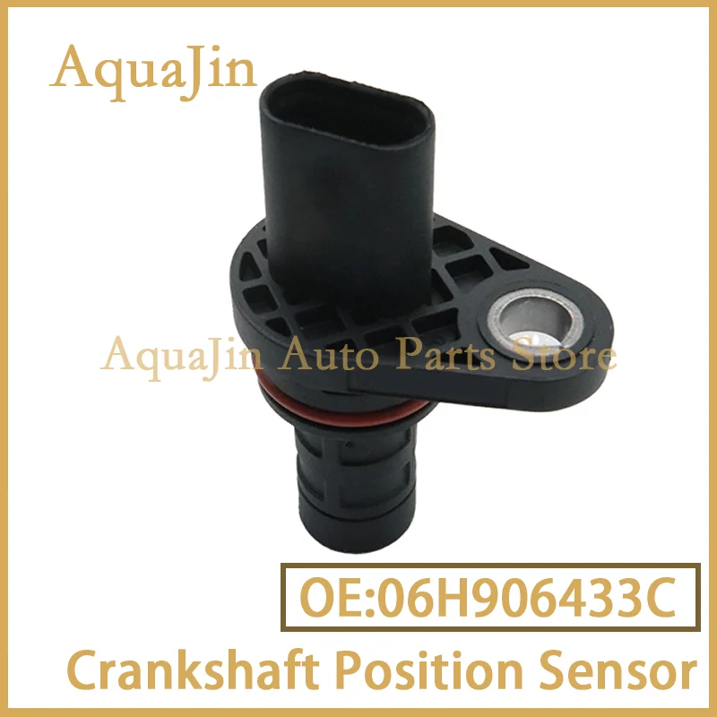 

06H906433C Датчик положения коленчатого вала для Audi A3 A4 TT Quattro A5 Sportback allroad Q5 Q3 S3 VW Arteon Atlas Golf R 2015 ~ 2020
