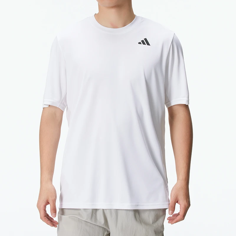 

Adidas Men's Club Smu3S Tee Men's Short-Sleeved Outdoor Running Loose Half-Sleeved Sports Casual T-Shirt Is2297