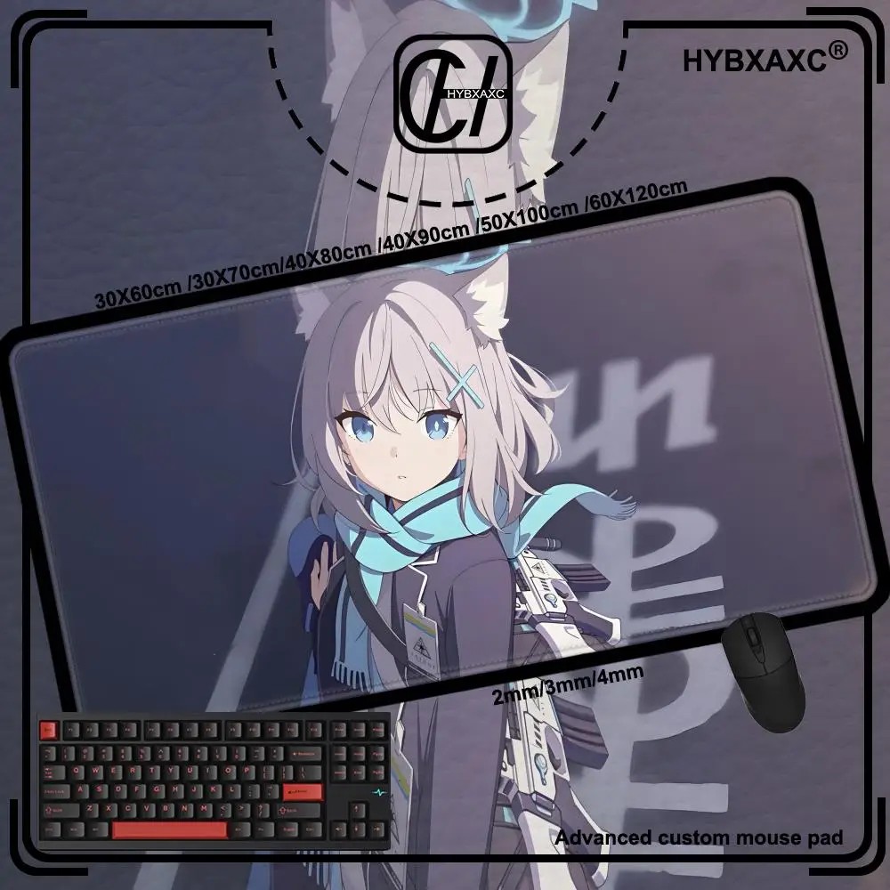 Mouse Pad Cute HD Desk Pad Extended Gaming Keyboard Mats Large 90x40cm XXL Takanashi Hoshino Gamer Mousepad