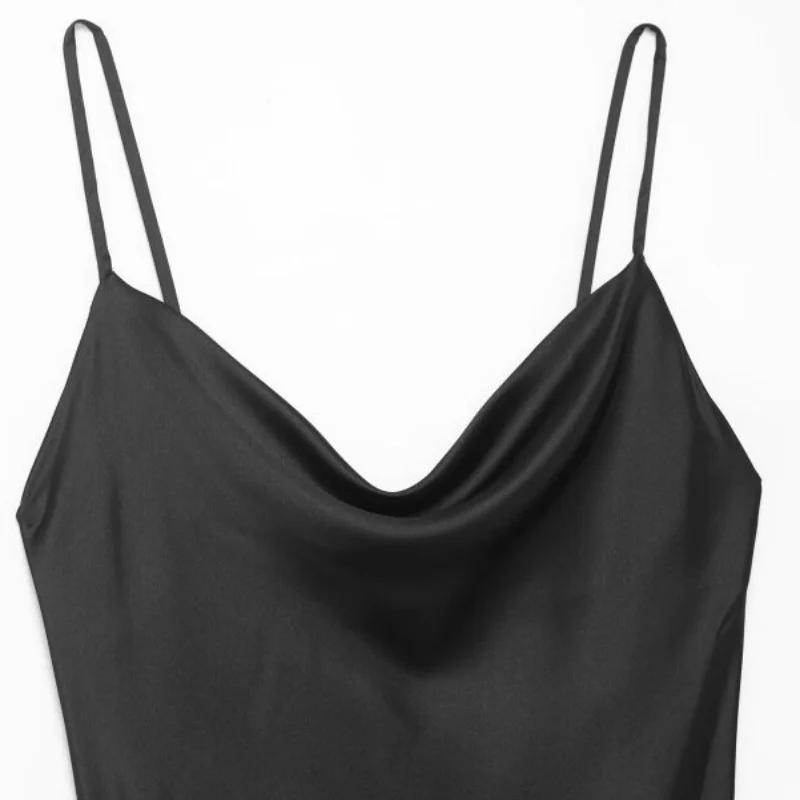 여름 여성 섹시 태슬 스플라이싱 드레스 슬림핏 캐미 맥시 롱 드레스 파티 나이트 클럽 이브닝웨어