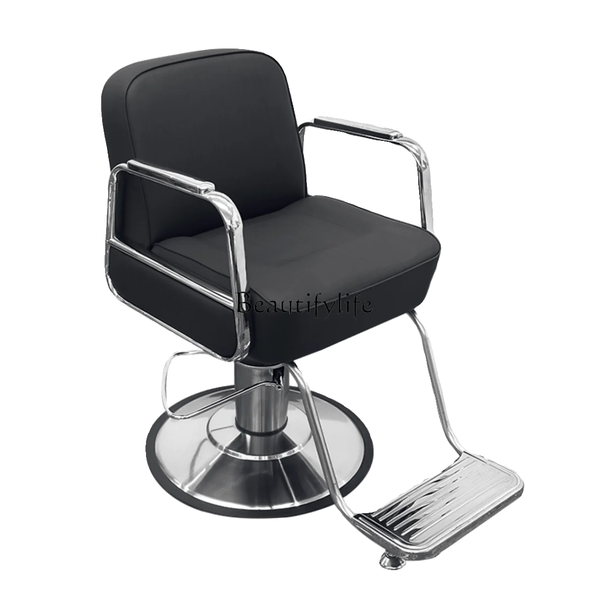 

Simple Modern Barber Shop Chair for Hair Salon High-End Fashion Shop Lifting Hot Dyeing Hair Cutting Chair