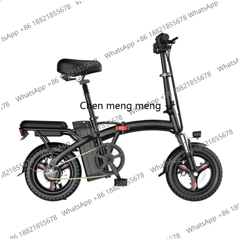Mountain Snow Bike Lithium Battery Helps Men and Women with Variable Speed Commuting Lightweight Battery Electric Bike