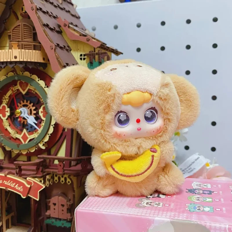 DouBao двенадцать зодиаков серии слепая коробка Kawaii плюшевая мини-кукла рюкзак кулон Декор загадочная коробка экшн-фигурки игрушки подарок-сюрприз