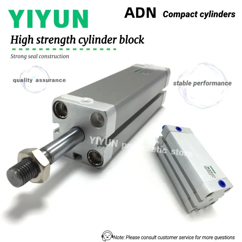 

ADN-50,ADN-63-5-A-P-A -10-15-20-25-30-35-40-45-50-55-60-70-75-80-90-100-A-P-A,YIYUN,Пневматические инструменты,тонкий цилиндр, серия ADN