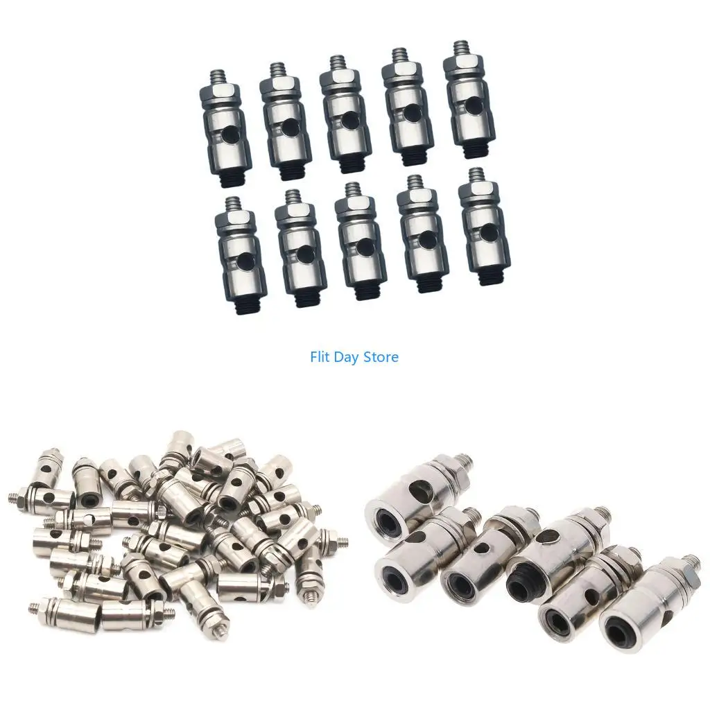 F92C KT Adjustable Pushrod Connectors Linkage Stopper For Remotes control Model Assembly Fit 2.1mm/1.8mm/1.5mm/1.1mm Pushrod