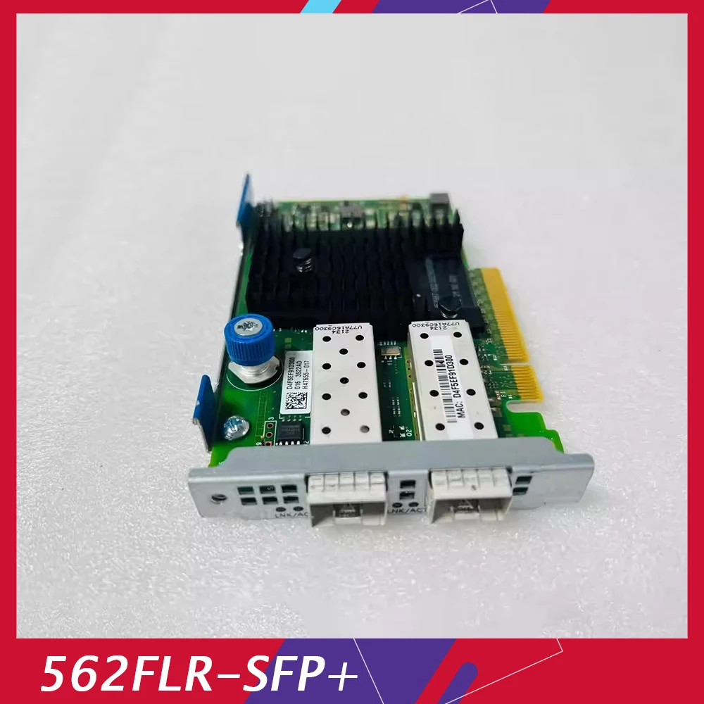 For HPE 10 Gigabit Network Card With Dual Electrical Ports 727054-B21 89004-001 790317-001 562FLR-SFP+