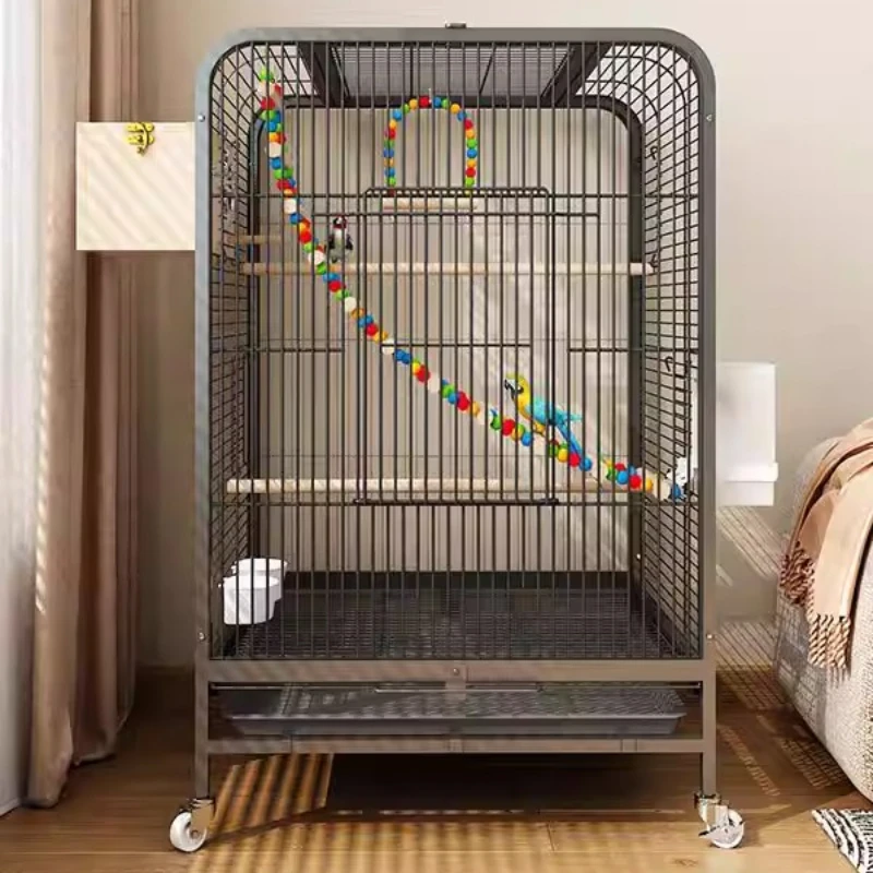 

Stainless Bird Cages Birds House Supplies Cockatiel Canaries Pigeon Bird Cages Houses Outdoor Jaula Para Canarios Bird Supplies