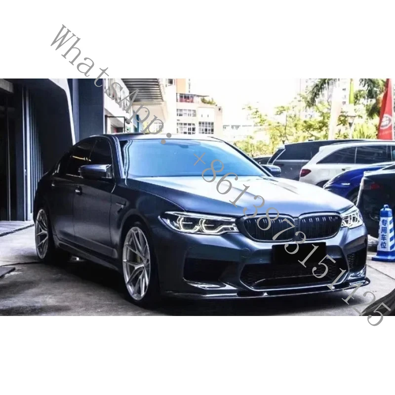 

Suitable 2018-2019 M5 F90 Carbon Fiber Front Sp Lip Spoiler 3D Style Car Accessories