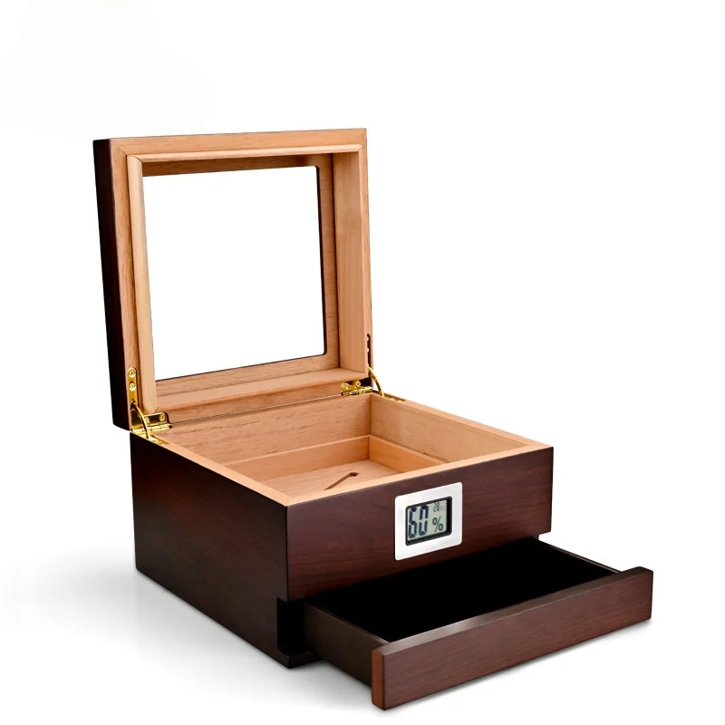 

Ultimate Travel Humidor: роскошный герметичный футляр из кедрового дерева, хит продаж, ручная работа, портативный праздничный подарок, незаменимый подарок