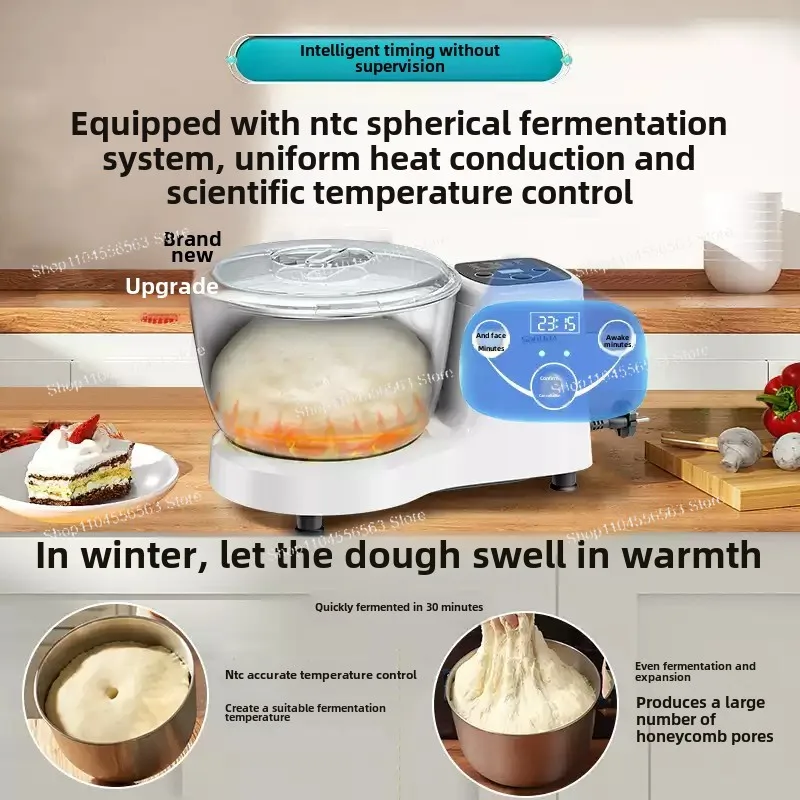 Бытовая, маленькая, полностью автоматическая, тестомес, кухонная машина, миксер для лапши