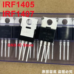 10PCS/Lot 100% Real Original New IRF1405PBF IRF1405 IRF1405ZPBF IRF1405Z F1405Z MOS N Channel MOSFET IRF1407PBF IRF1407