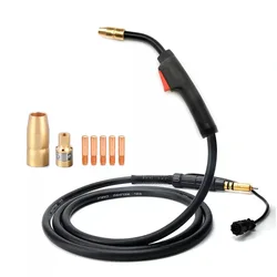 180A Mig Weld Gun Fits Miller Millermatic 90,120,130,130XP,135,140,141,150 M10 M15 tips nozzle neck Consumables