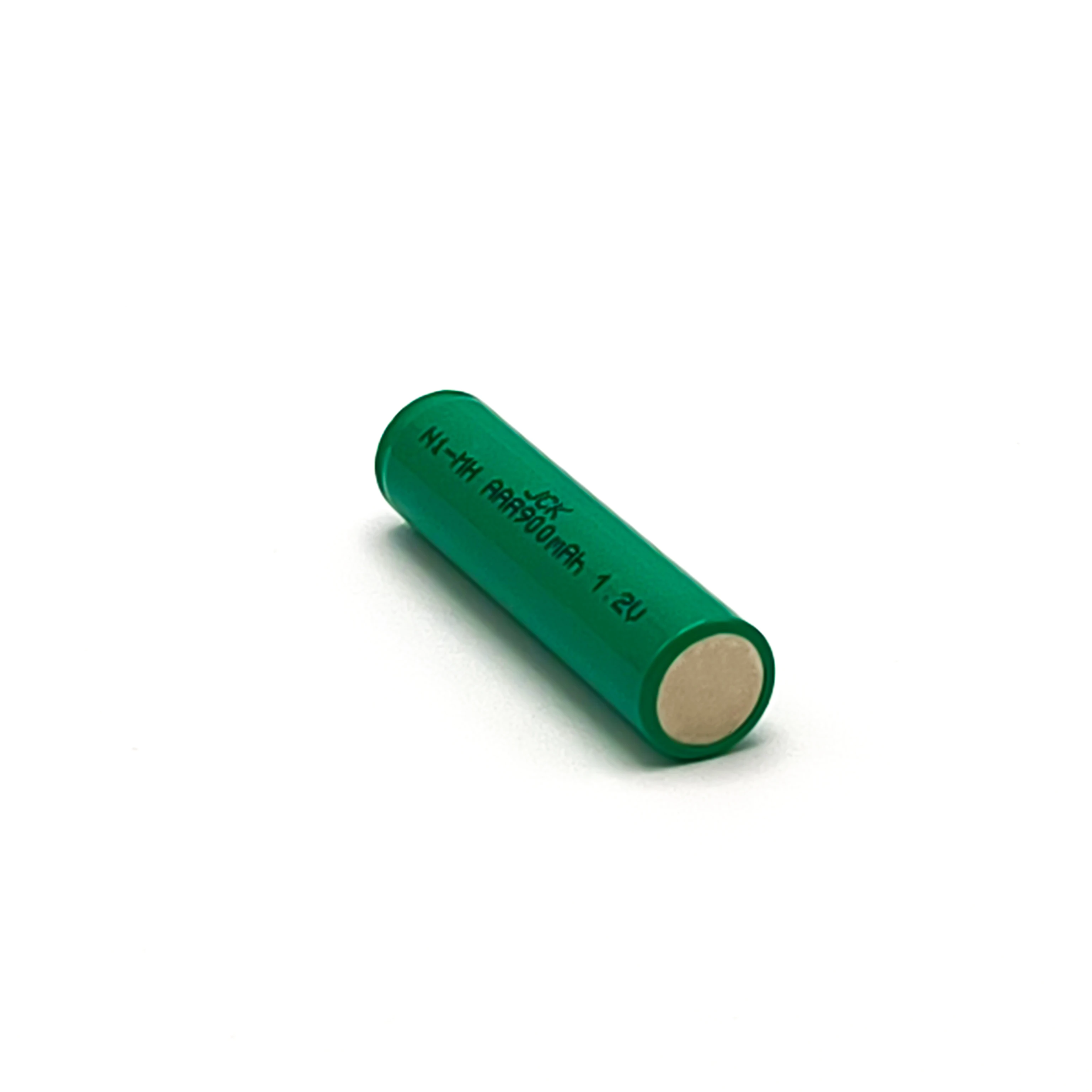 JCK 1Pc Flat Top 1.2V Nimh 900mAh AAA Battery Cell with Max 2.0C Discharge Rate