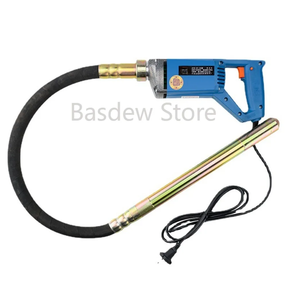 

220V Single-Phase Concrete Vibrating Spear European and American Standard Portable Concrete Vibrator Cement Vibrator