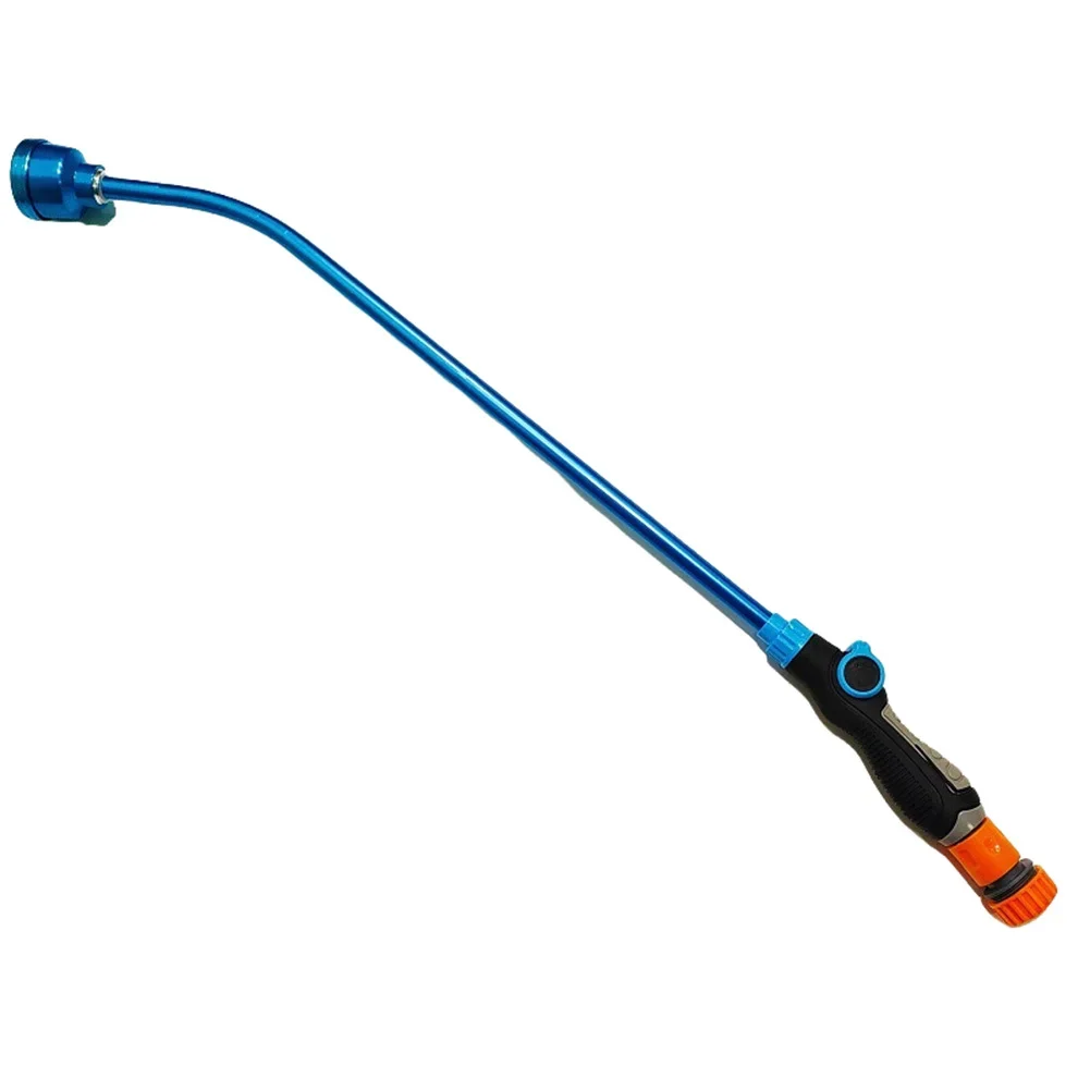 Aluminum Detachable Garden Hose Nozzle With 400/1000 Holes And Non Slip Handle For Effective Watering Of Shrubs And Seedbeds