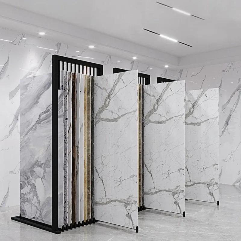 Iyubo Stone Quartz 360 Degree Sliding Stand Modern Style Push and Pull Large Porcelain New Arrival