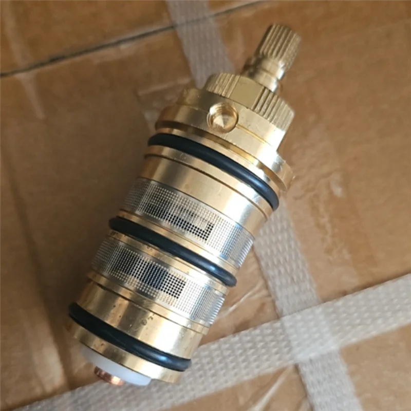 A91P Brass Replacement Thermostatic Spool Cartridges Faucet Cartridges Thermostatic Valve Constant Temperature Control Spool
