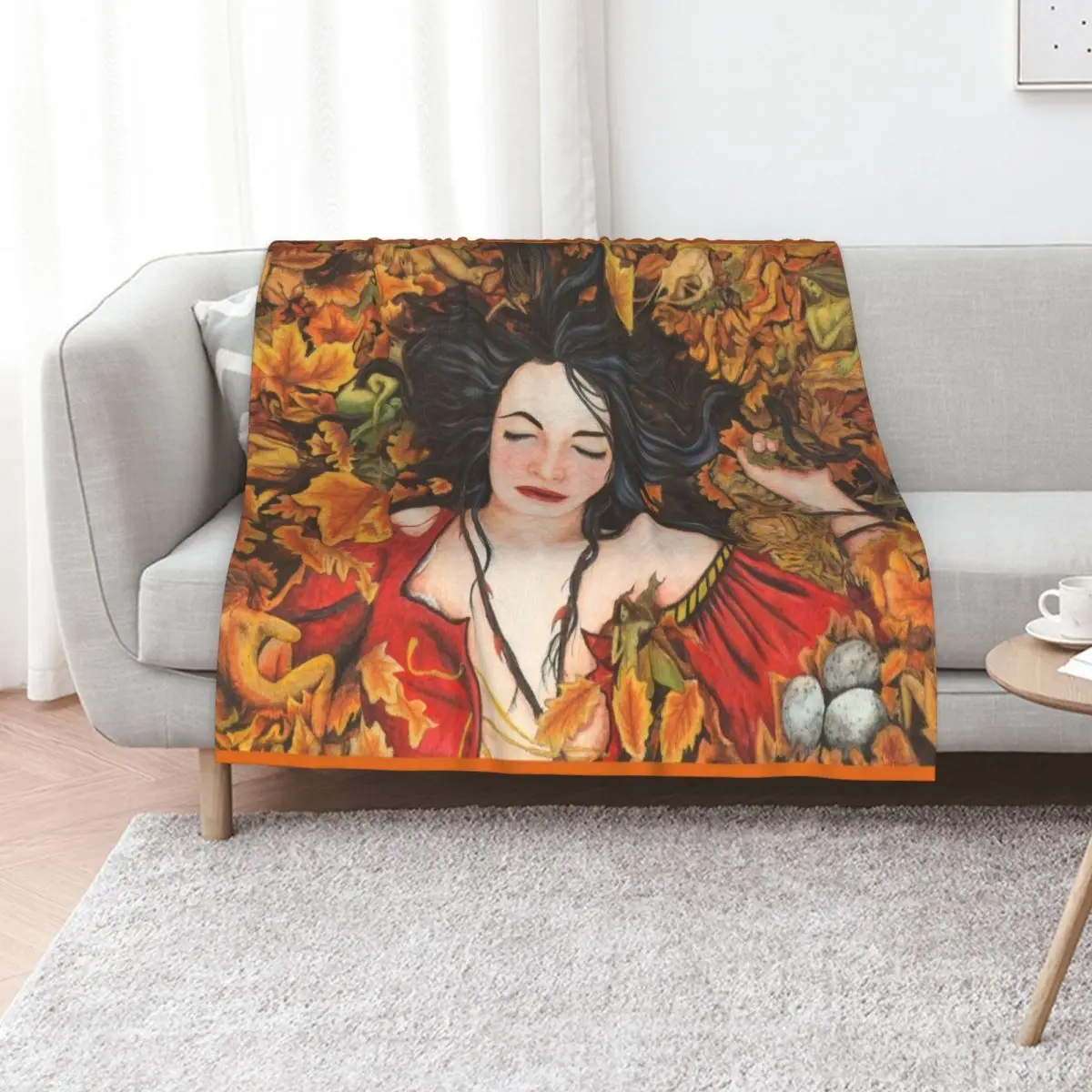 

Briar Rose Throw Blanket warm winter wednesday Camping Soft Beds Blankets