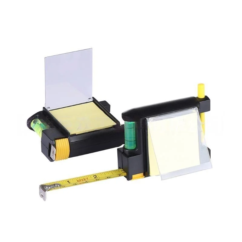 Four In One Multifunctional Tape Measure Level With Notes And Pen Tape Measure+Level Gauge+Notes+Pen