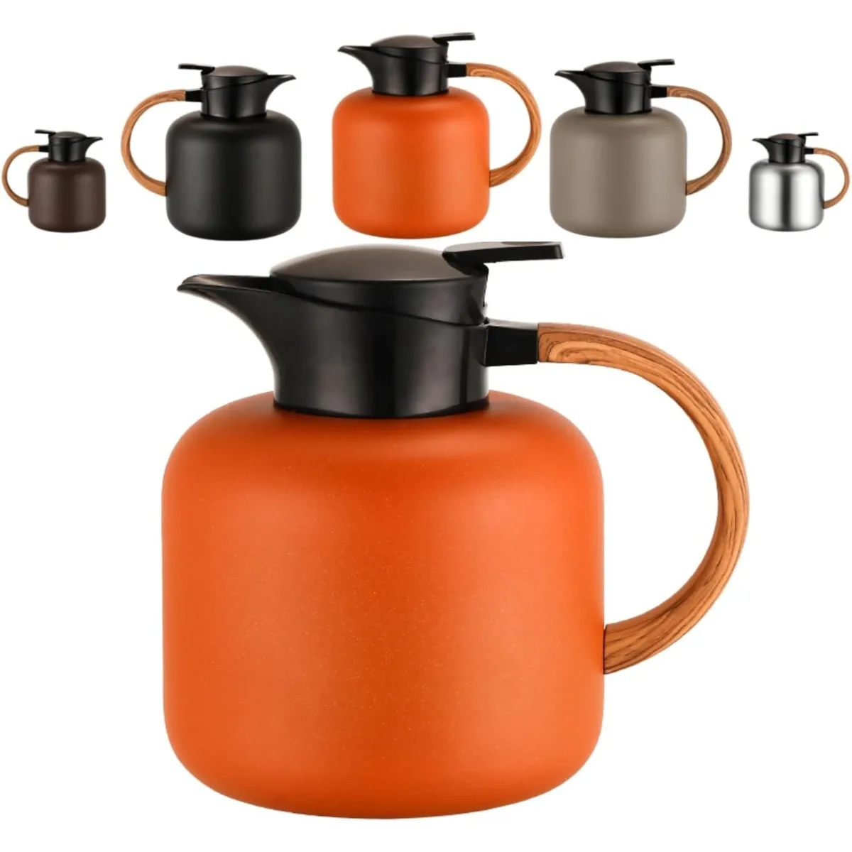 

70oz Constant Temperature Tea Kettle Double Wall Stainless Steel Vacuum Insulated Tea Kettle Can Be Used Indoors and Outdoors