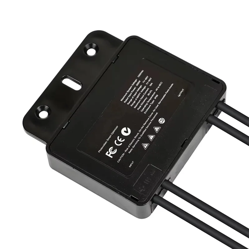 ABZW Pengoptimal Fotovoltaik MPPT 600W 60V Input IP67 Pemantauan Real-Time untuk Pengoptimal Daya Panel Surya