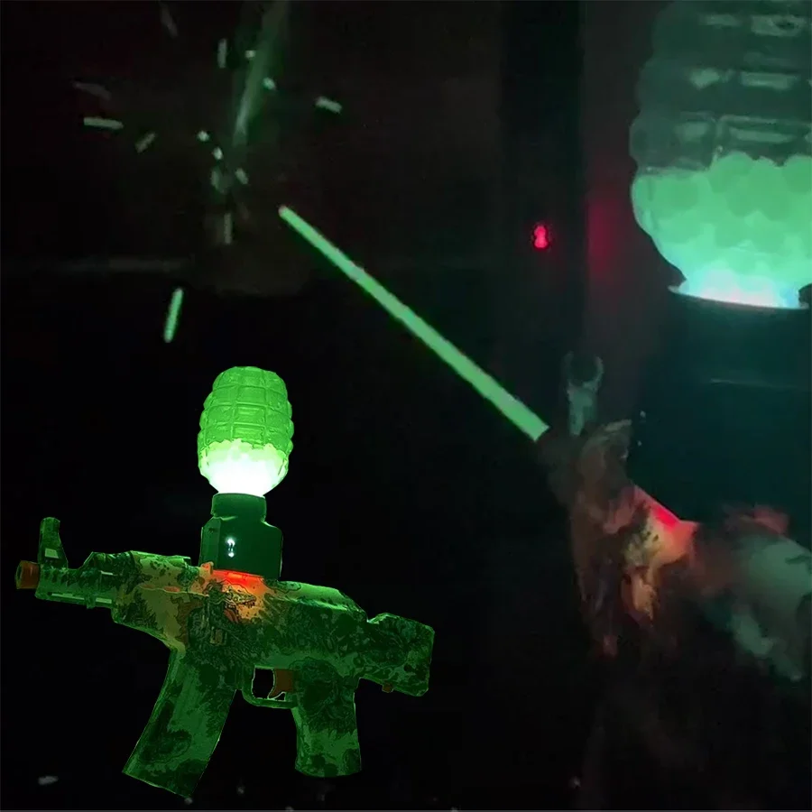 Electric Gel Ball Blaster , Splatter  Blasters, Accessories,Fluorescent gel ball illuminator