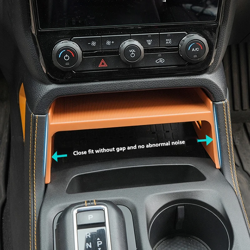 ABS Car Central Console Storage Box For Ford Ranger 2023 2024 2025 Interior Conversion Accessories
