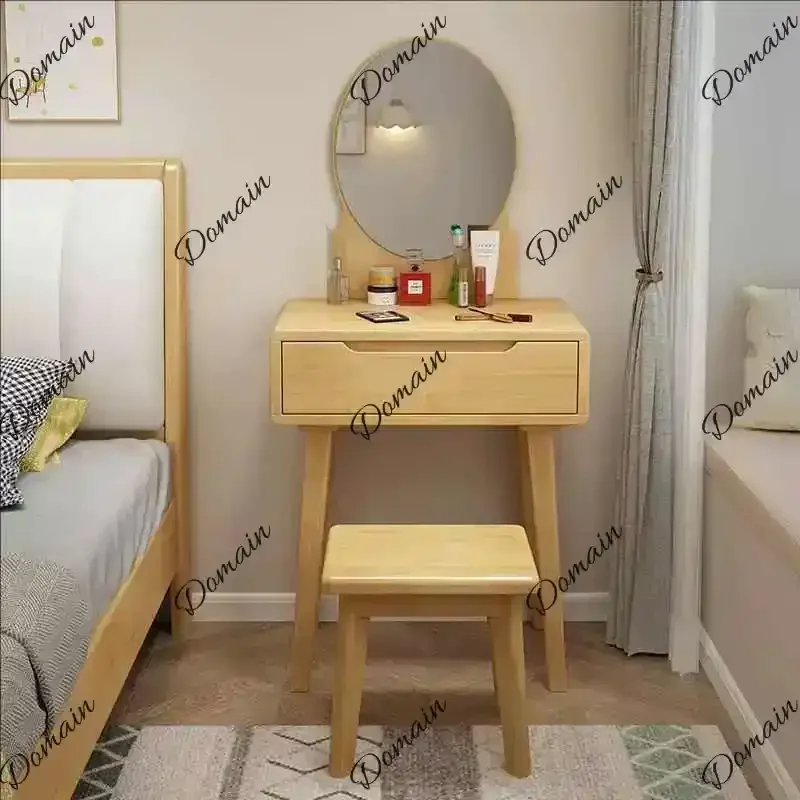 SZ Fashion Makeup Dressing Table Vintage Drawers Mirror Storage Dressing Table Coffee Chair Mesa De Maquillaje Chinese Furniture