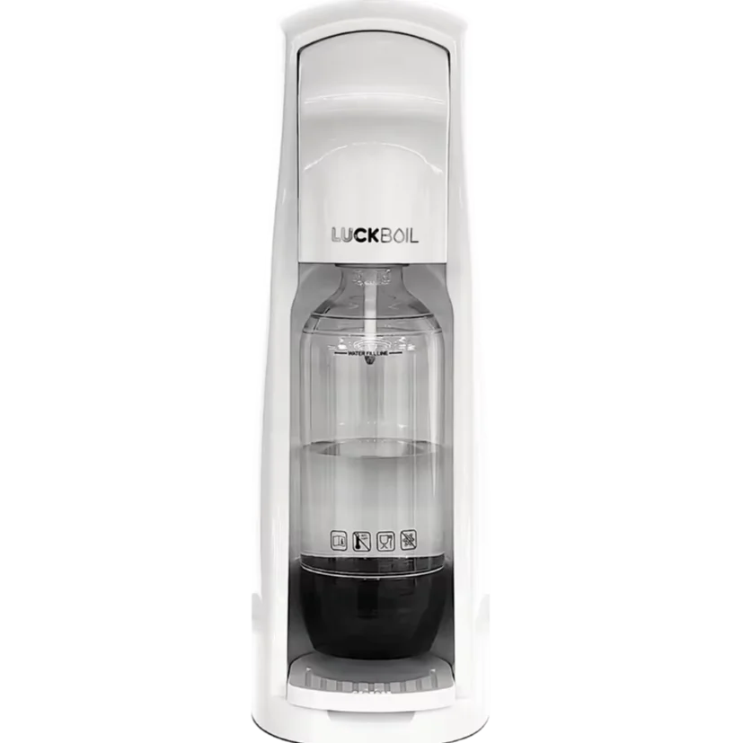 

Luckboil Electric Natural Fresh Healthy Soda Water Maker Cold-Sparkling Water for Desktop Outdoor Household Portable for Home