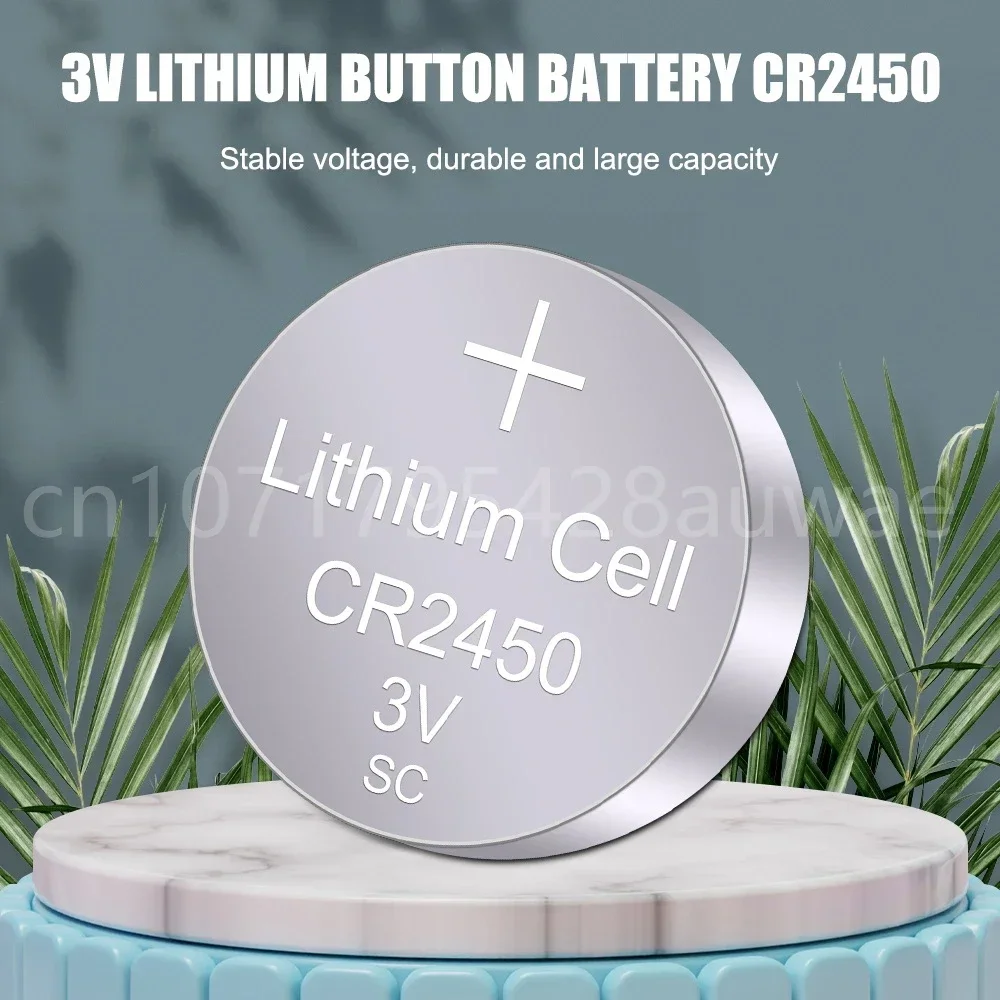 20-200PCS CR2450 Button Batteries KCR2450 5029LC LM2450 Cell Coin Lithium Battery 3V CR 2450 for Watch Electronic Toy Remote