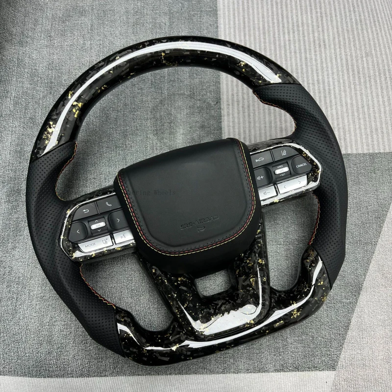 Hot Cross-border exclusive supply modification suitable for all Toyota models, carbon fiber car steering wheel pr
