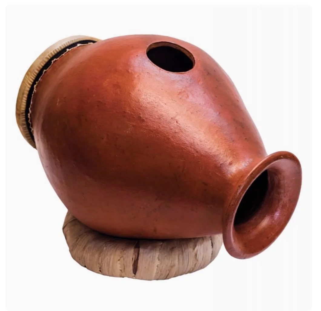 

Udu Drum sheepskin Professional Indonesian National Percussion Instrument