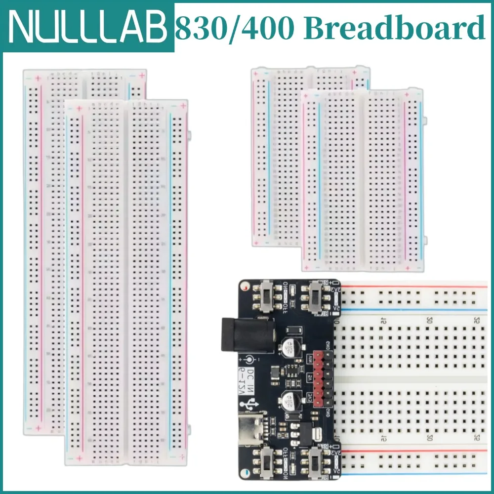 Universal 400 Tie Points Solderless PCB Breadboard Mini Test Protoboard DIY Bread Board Bus Test Circuit Board For Arduino