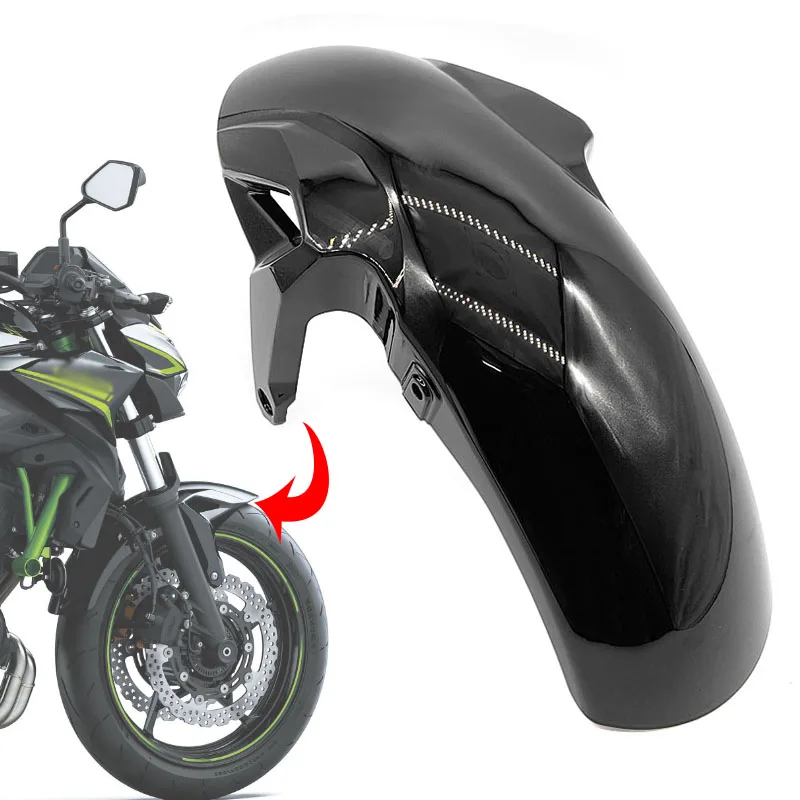 Motorcycle Front Wheel Fender Mudguard Splash Guard Fairing Fit  For KAWASAKI Z650 Z NINJA 650 NINJA650 2017 2018 2019 2020 2021