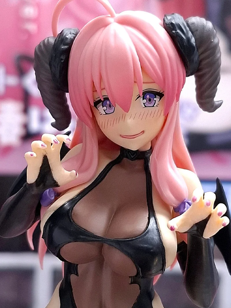 

В наличии Оригинальный Sega I'M Living With An Otaku Neet Kunoichi Maison Аниме фигурка маленького дьявола, модель коллекционных предметов, украшения, игрушки