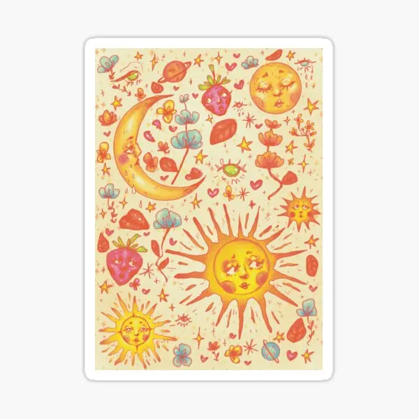 

5 шт., декоративные наклейки на бампер для детской комнаты