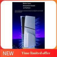 A42T-Vertical Stand For PS5 Slim Console Disc And Digital Edition Holder RGB Base For Playstation 5 Slim