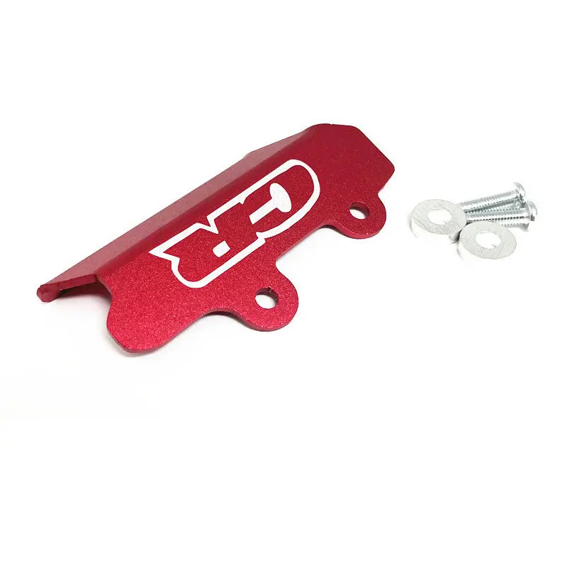 Motorcycle Accessories CR LOGO Rear Brake Master Cylinder Guard Cover Protector For HONDA CR250R CR125R CR500R CR 250R 125R 500R