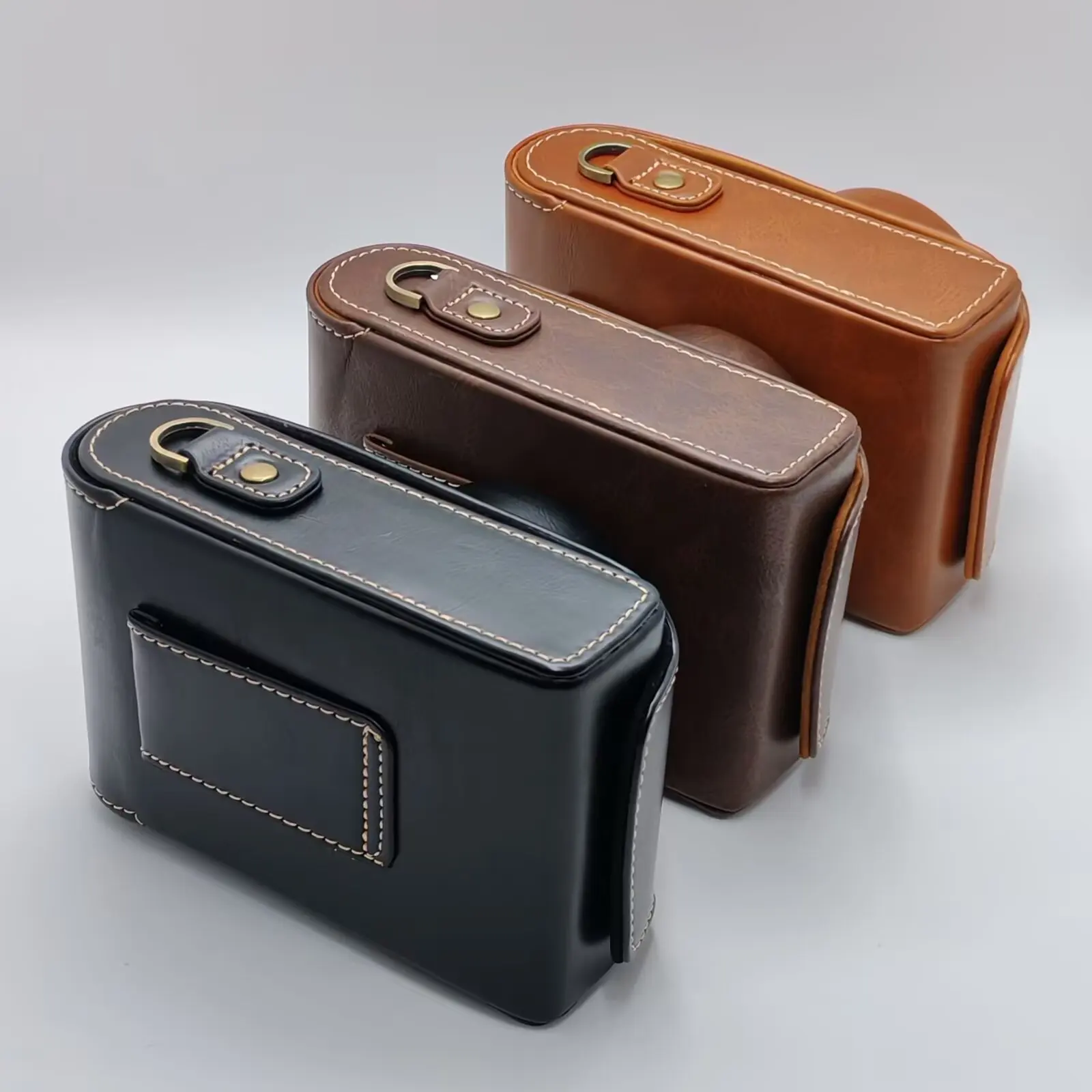 838 Leather Camera Case Bag Strap for FUJI X100F X100S X100T X100V X100VI FUJIFILM Protect Bag