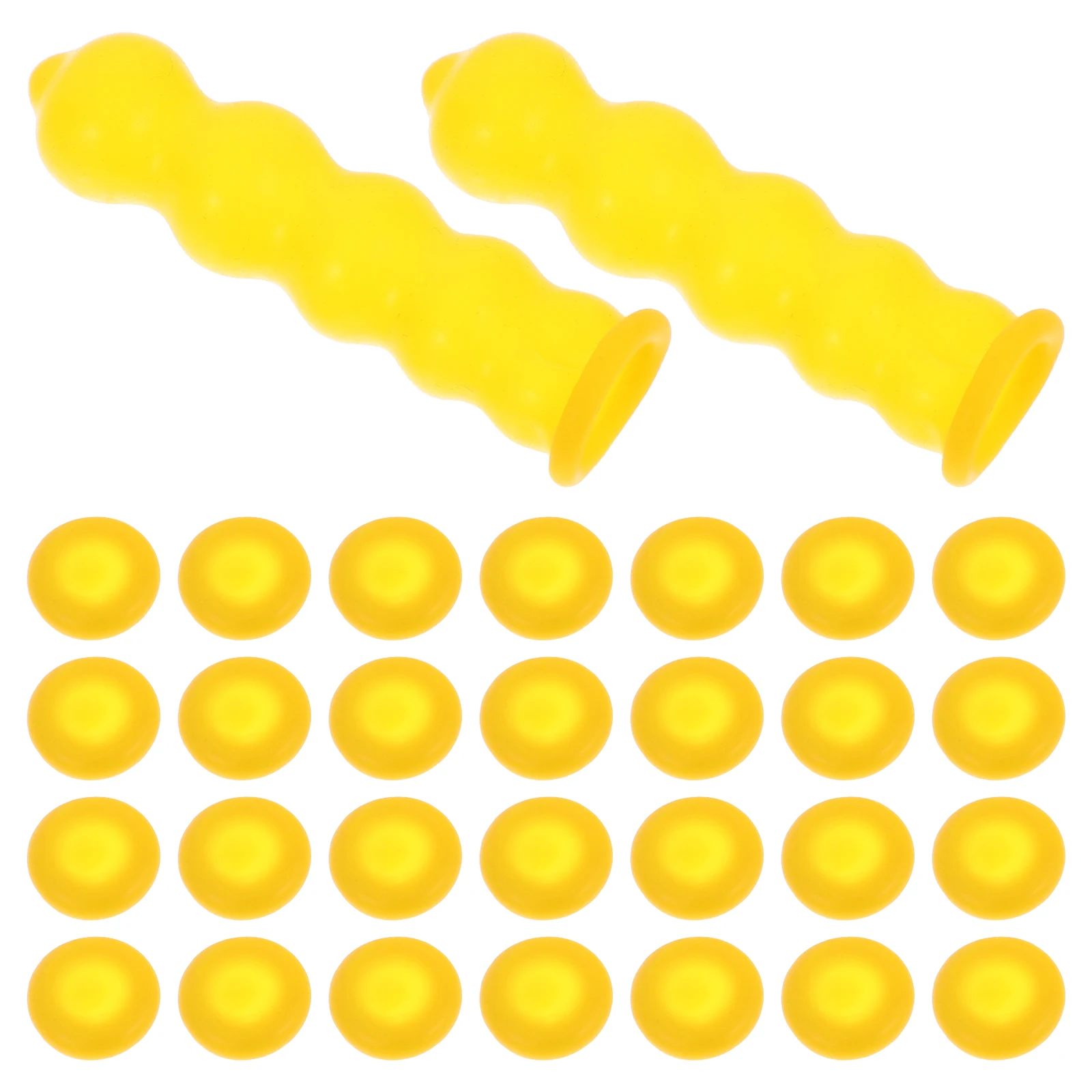 

80pcs Sealing Covers Leakproof Latex Reusable Tips Saver Caulk Cap Caulk Saving Cap for Caulking Tubes Glass Adhesive