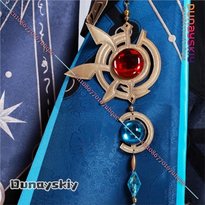 أزياء AHonkai Star Rail Anaxagoras التأثيرية {SAIKOU} حكيم لعبة الرسوم المتحركة المثقوبة كوس الزي أمفوريوس الهالوين الزي #4