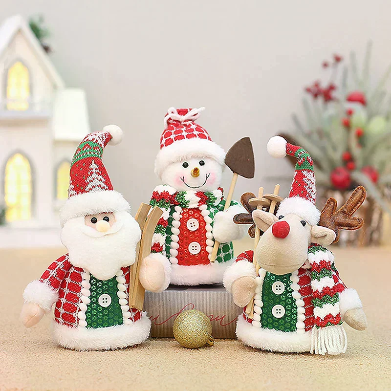 زينة عيد الميلاد، شجرة عيد الميلاد المزرعة المتدرجة، تمثال قابل للجمع لديكور عيد الميلاد - زخرفة قزم سطح الطاولة المنزلية