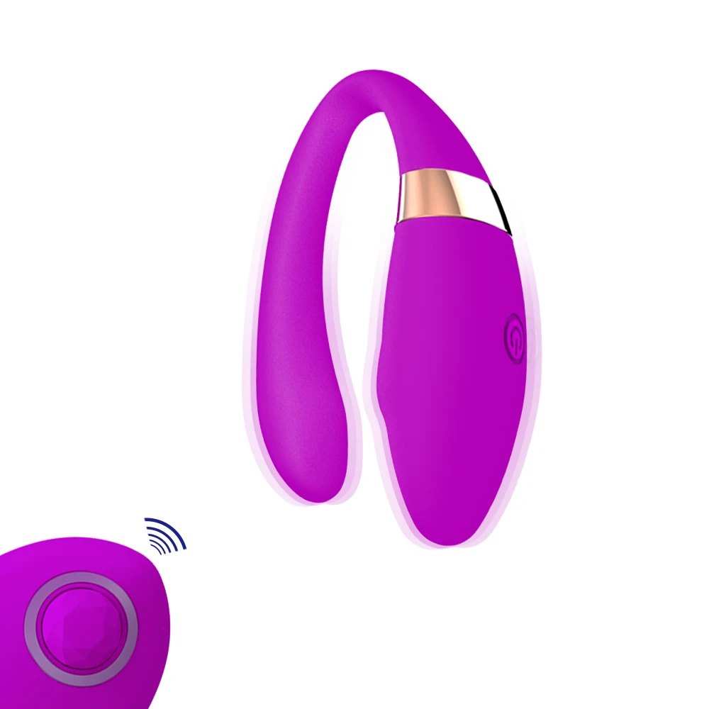 Mini  Anal G spot Vibrator Couple Flirting Bullet U-Shape Couples Pleasure Sex Toy for Women & Men Waterproof Sexy Adult Product