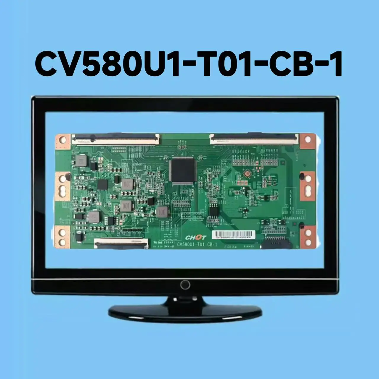 placa-cv580u1-t01-cb-1-t-con-para-tv-de-58-''58-polegadas-bom-funcionamento-e-placa-logica-original-cv580u1-t01-cb-1-96-pinos