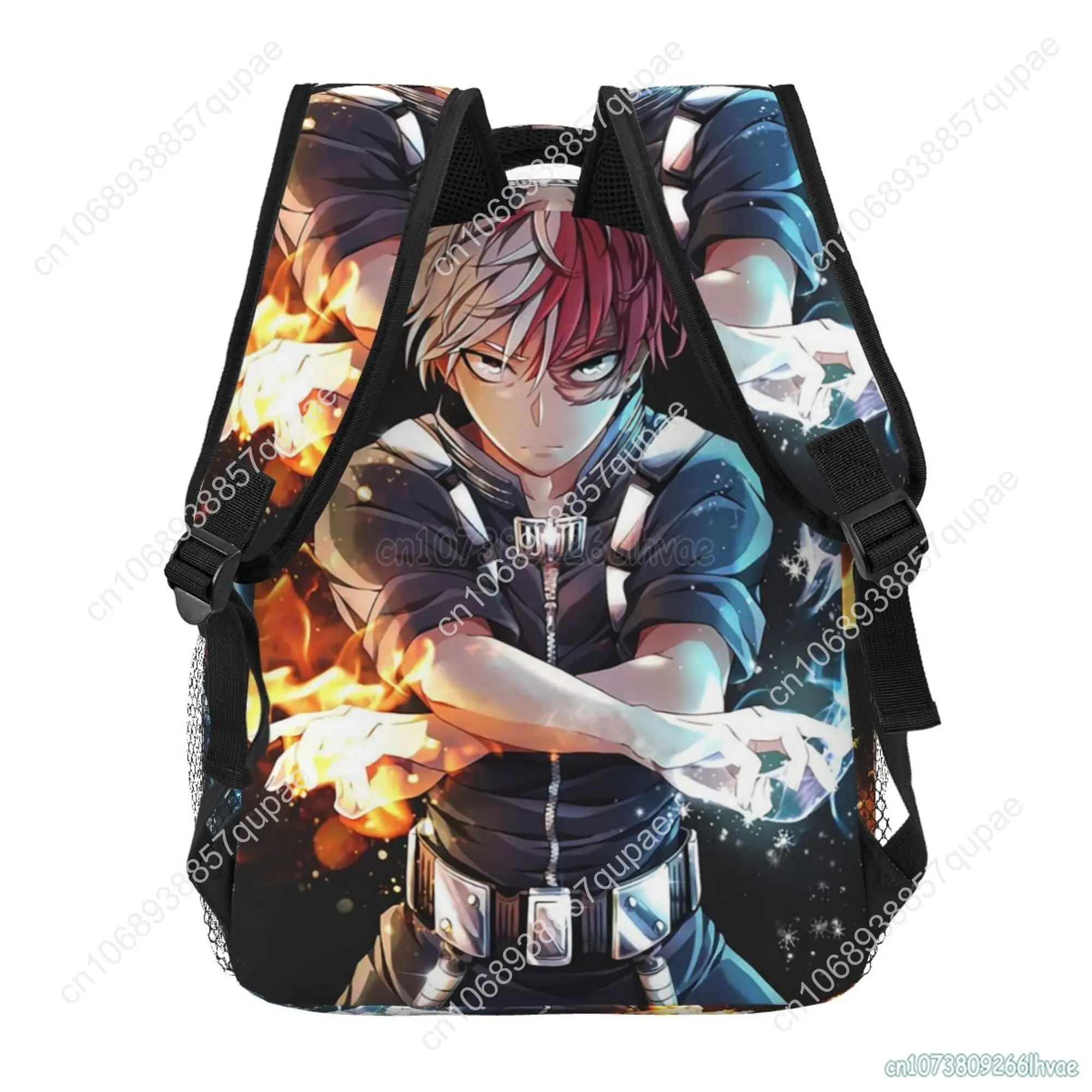 Todoroki BNHA Backpacks Boku No My Hero Academia Anime Manga Travel Daypack Unisex Softback Laptop Backpack Student School Bags