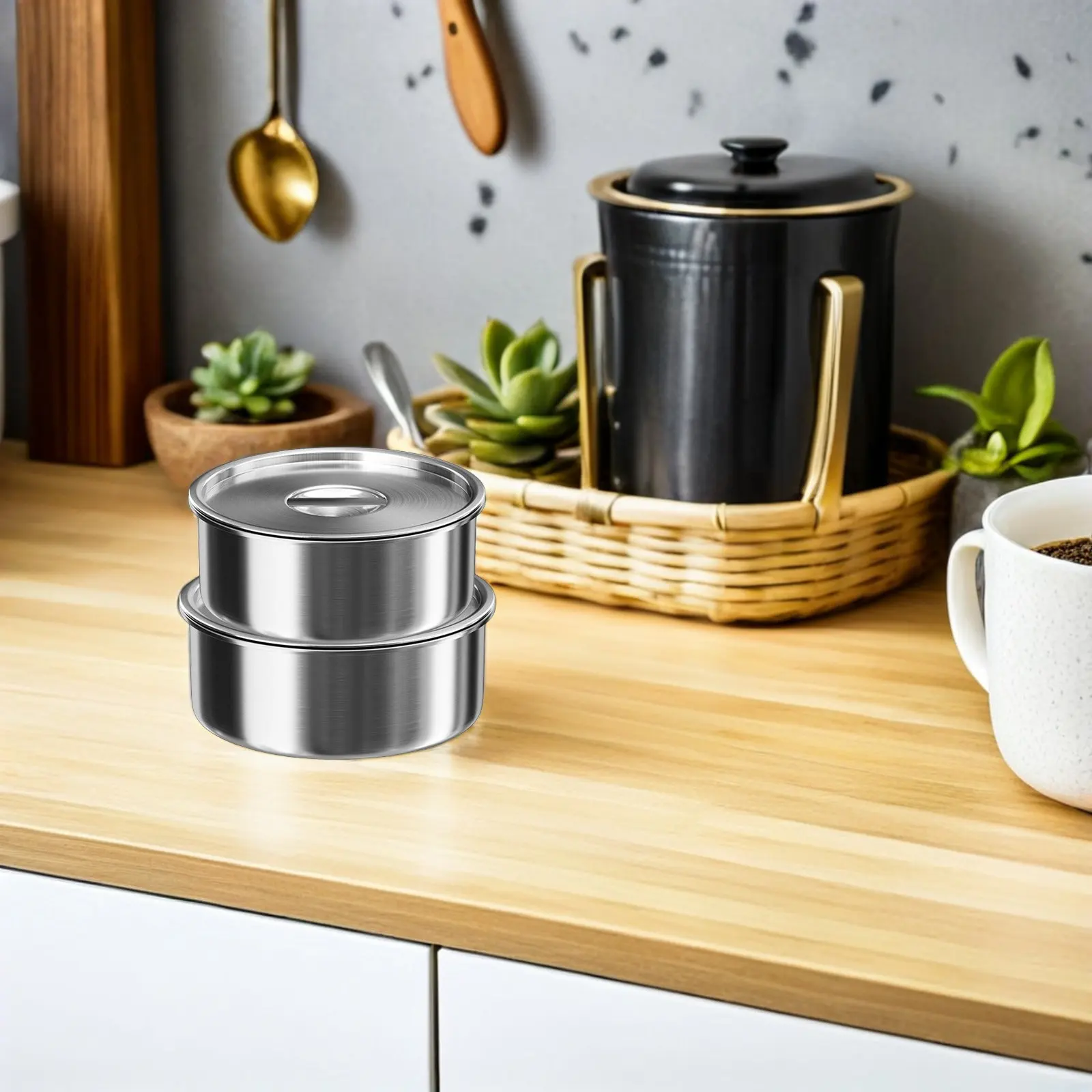 2pcs-stainless-steel-steam-bowls-with-lids-round-rice-bowls-for-baby-food-steaming-mixing-serving-soup-veggie-steamer