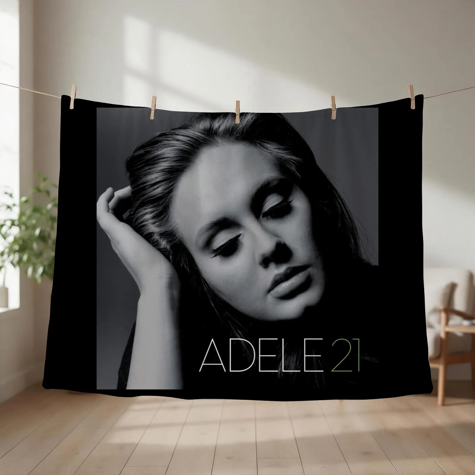 ALBUMS || ADELESINGERS || 03 POSTER Throw Blanket couch cozy soft plush fuzzy picnic outdoor blanket